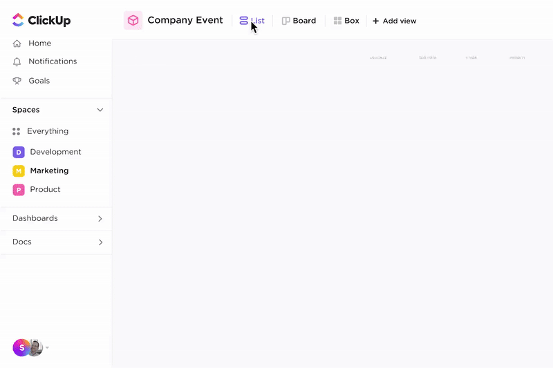 Clickup for eCommerce