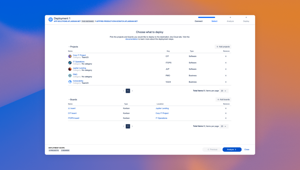 JIRA configuration manager